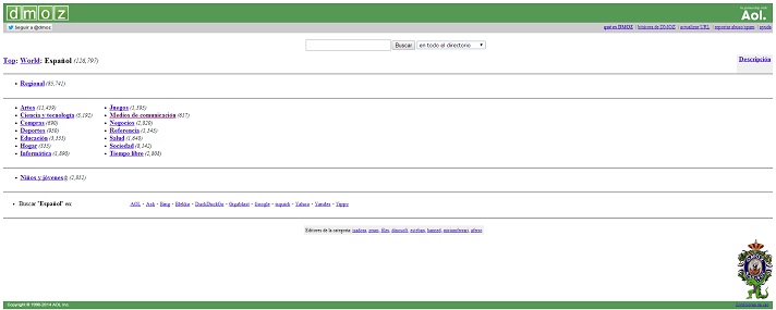 Directorio Dmoz.